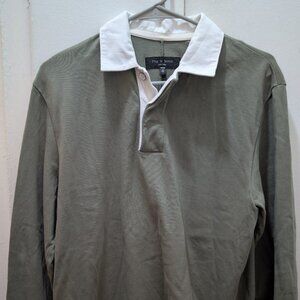 Rag & Bone Garment Dye Cotton Rugby